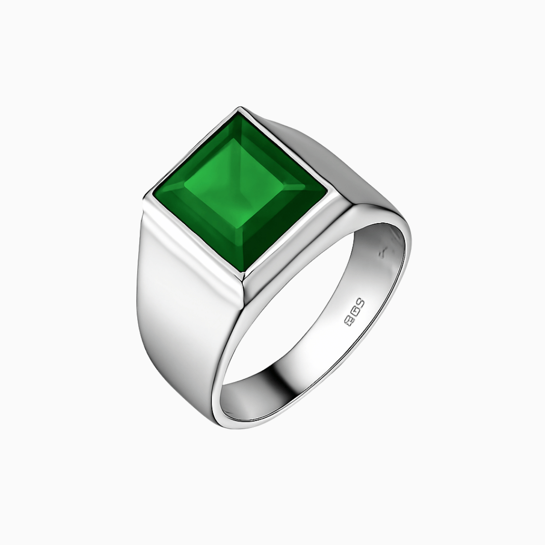 Anel_Masculino_de_Prata_Aristocrata_Verde_Nomar_Belmonte1