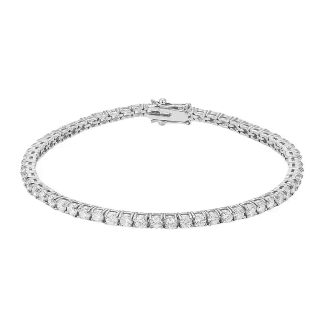 Pulseira Masculina Riviera Prateada