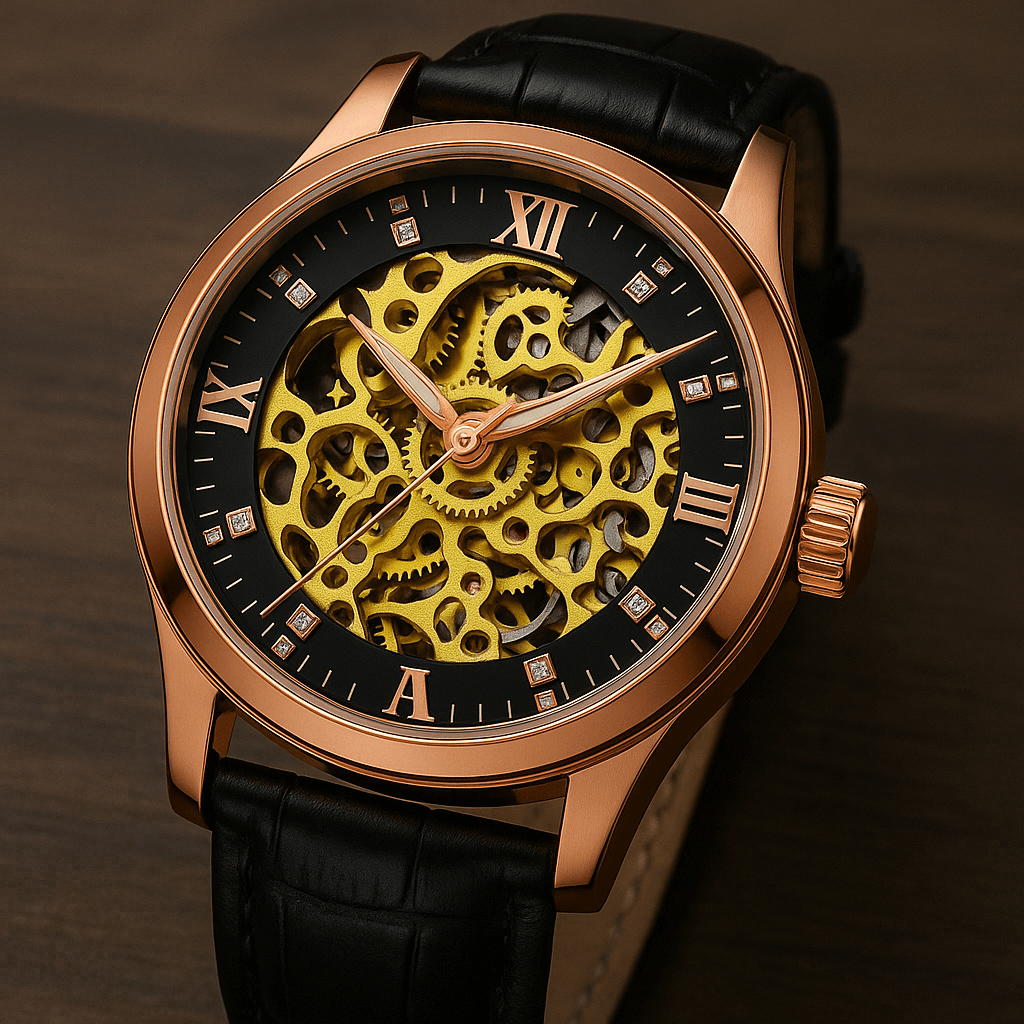 Relógio-Masculino-Anola-Montari-Gold-Rose