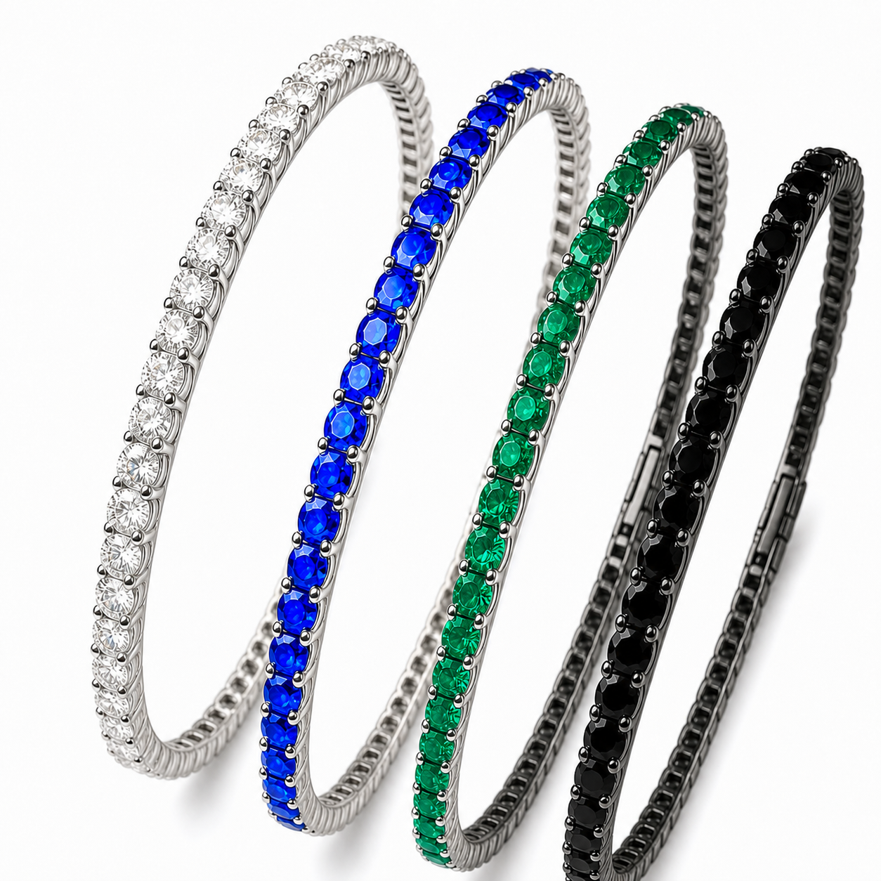 Pulseira Riviera masculina em Prata 925 da Nomar Belmonte