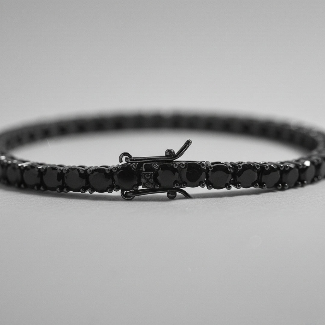 Pulseira_Masculina_Riviera_Preta