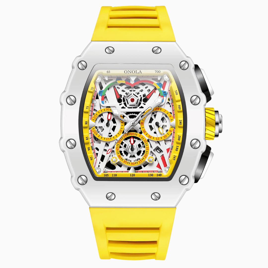 Relógio Masculino Anola Vector Yellow