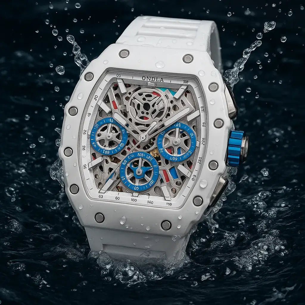 Relógio Masculino Anola Vector White