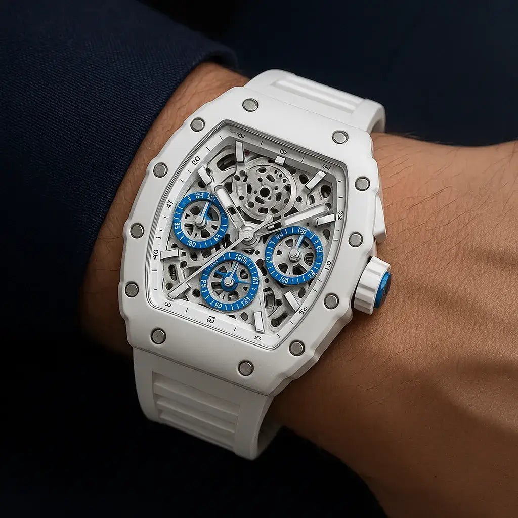 Relógio Masculino Anola Vector White