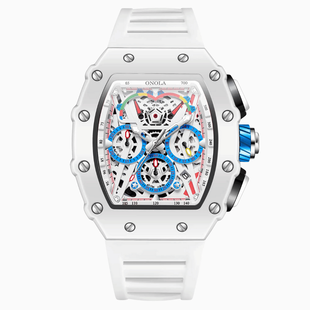 Relógio Masculino Anola Vector White