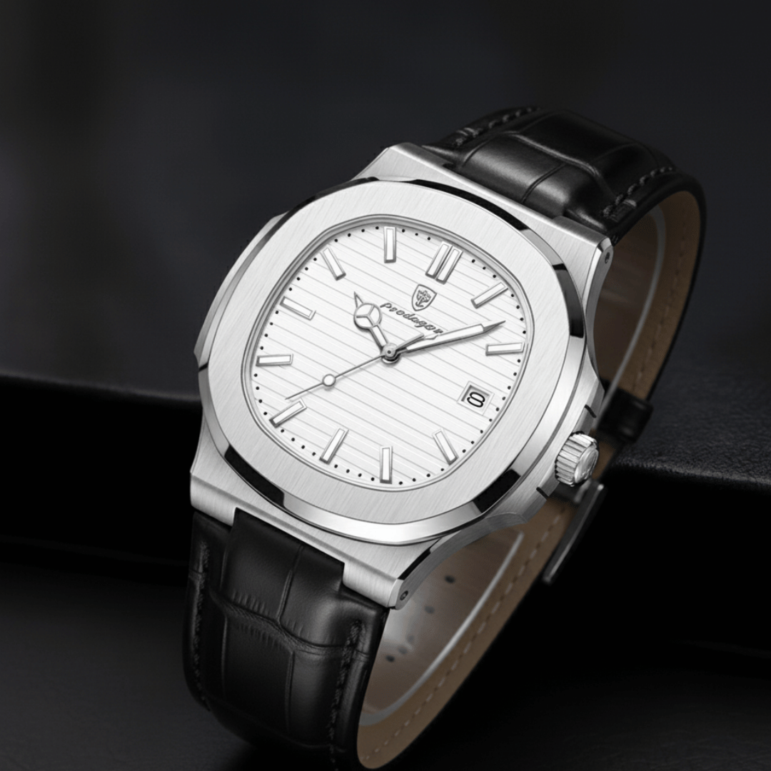 Relógio Masculino Montesier – Branco