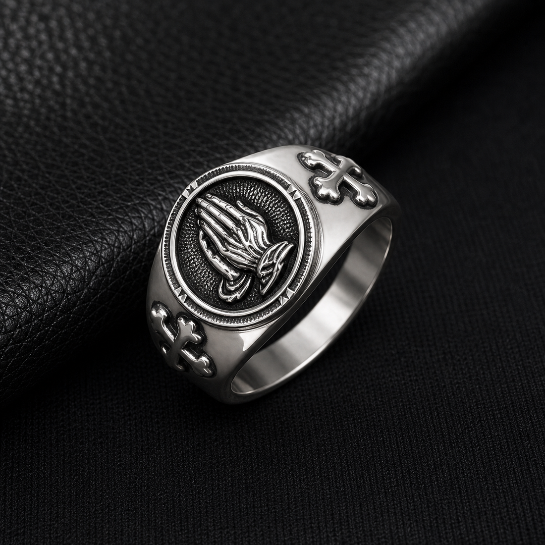 Anel Masculino Forge Prata 925