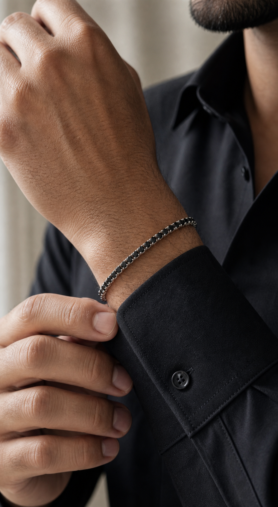 Pulseira Riviera Darkmoon Prata 925